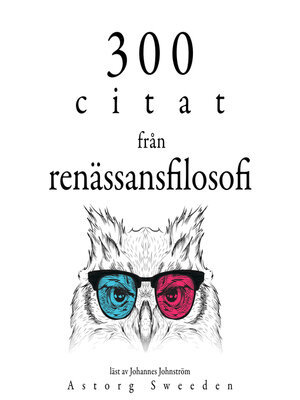 cover image of 300 citat från renässansfilosofin